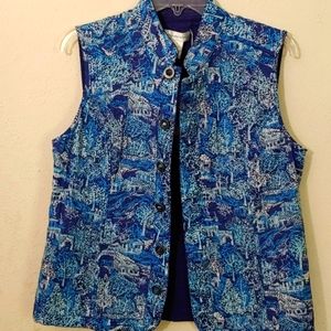 Christopher and Banks Women's Size Small Reversible Vest